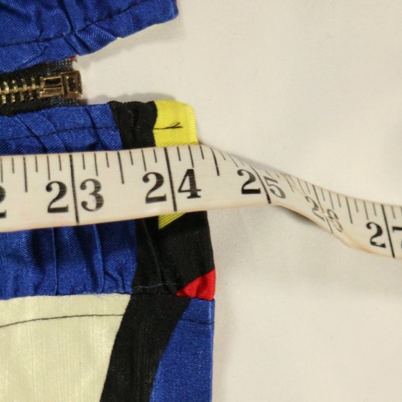 vtg MISHCA Multicolor Geometric Pattern Zip up Jacket Sz MEDIUM - Picture 11 of 13